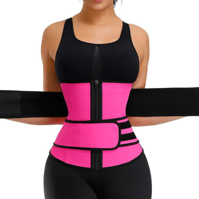 Fascia Addominale Dimagrante Corsetto Cintura Regolabile Snellente Sport Trainer Cinghia