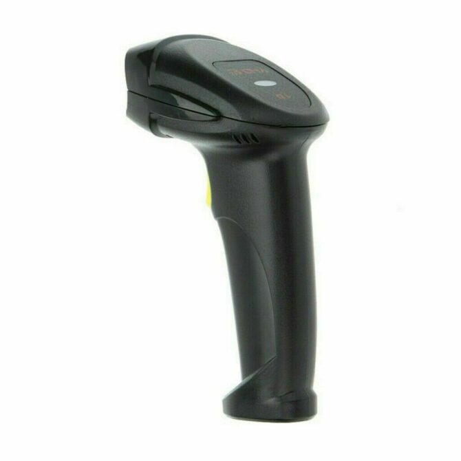 Lettore Codice Barre Barcode Scanner Pistola Laser Scanner Mac Windows Nero Con Filo