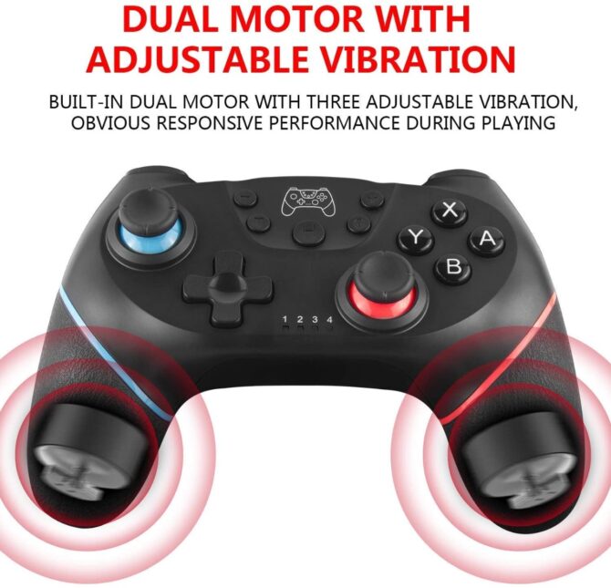 Controller per nintendo switch wireless bluetooth switch pro controller supporta turbo foyu FO-R903