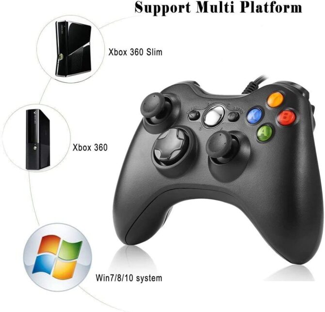 Controller xbox 360 con filo compatibile FOYU FO-360YX