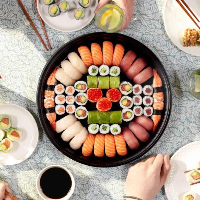 Kit 10 Stampi Sushi Dieci Pezzi Giapponese Set Completo Sushi Maker Involtini