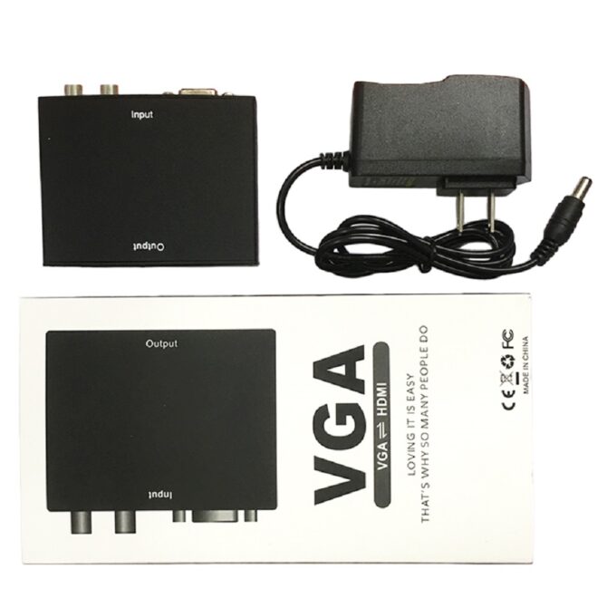 Convertitore HDMI con VGA Audio 1080p HD 3D